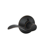 Accent Aged Bronze Left Handed Dummy Door Lever