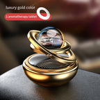 Solar-Powered Car Aromatherapy: Revitalize Your Car's Interior with this Rotating Air Freshener &amp; Purifier!