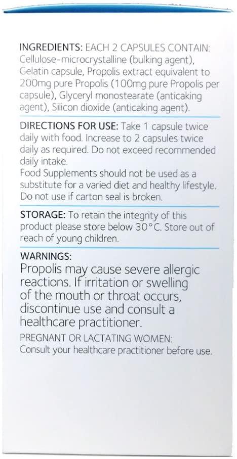 Comvita Propolis PFL30 Capsules, 250 Count (Pack of 2)