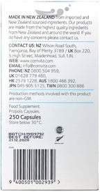 Comvita Propolis PFL30 Capsules, 250 Count (Pack of 3)