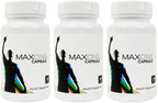 3 Bottles Max One Supplement with Focused Riboceine Fomula Promotes Optimal Level of Glutathione (60 vege Capsules per Bottle)
