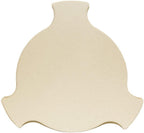 E06614 Charcoal Grill, Red & 6211 Smokin' Stone Jr, Natural Co