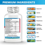 Doctor Plus - Powerful Growth Boost - Promotes Strong and Healthy Bones - Immunity Support - for Children (10+) and Teens - 60 Capsules (Pack of 12)
