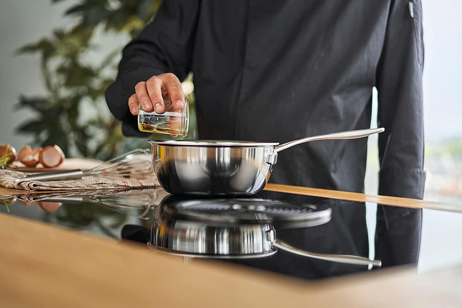 Demeyere Industry 5-Ply 3.5-qt Stainless Steel Essential Pan