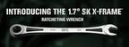 6PT X-frame Fractional Combination Wrench Set 7 pcs