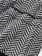 mens houndstooth pattern patchwork lapel button front knit casual cardigans