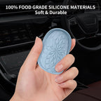Car Cup Coaster [4 Pack] ME.FAN Silicone Car Coasters/Cup Mats - 2.75In Universal Non-Slip Recessed Car Interior Accessories - Car Cup Holder Insert Coasters Ether