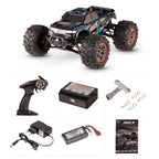 FMT 1:10 Scale High Speed 46km/h 4WD 2.4Ghz Remote Control Truck 9125, Radio Controlled Off-Road RC Car Monster Truck R/C RTR (Assorted Colors)