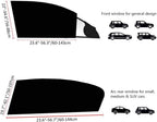REACHTOP Car Window Shade for Front Window Car Side Window Sun Shades Sunshade Car Window Screen Door Covers Mesh Sleeve (2 Pack)