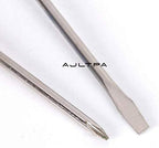 Screwdriver 500pcs 3.0 x 130mm Transparent Handle Screwdriver Repair Hand Tools Precision Screwdriver Random Colors - (Color: Slotted)