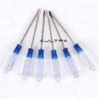 Screwdriver 500pcs 3.0 x 130mm Transparent Handle Screwdriver Repair Hand Tools Precision Screwdriver Random Colors - (Color: Slotted)