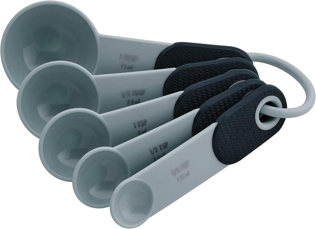 KitchenAid KE475OHGSA Classic Measuring Cups And Spoons Set, Set of 9, Gray