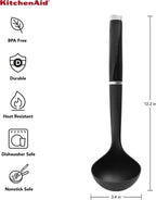 KitchenAid Classic Soup Ladle, One Size, Black 2