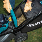 Makita XML08PT1 18V X2 (36V) LXT Lithium‑Ion Brushless Cordless 21" Self Propelled Lawn Mower Kit with 4 Batteries (5.0Ah)