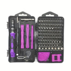 115 In1 Precision Screwdriver Set Small Screwdriver Bit Set For DIY Electronic Repairs-Computer Repair Tool Kit , , Repairing Tools With Case