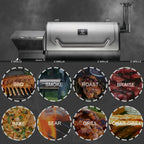 ZPG-700D4E Pellet Grill BBQ Smoker Digital Control 697 sq. in.