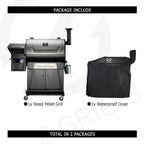 ZPG-700D4E Pellet Grill BBQ Smoker Digital Control 697 sq. in.