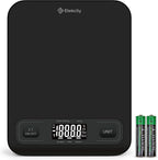 Etekcity Food Kitchen Scale, Digital Grams and Ounces for Weight Loss, Baking, Cooking, Keto and Meal Prep, LCD Display, Medium, Black