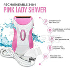 Ladies Shaver Electric Eyebrow  Trimmer Shaper Bikini Legs Hair Remover UK