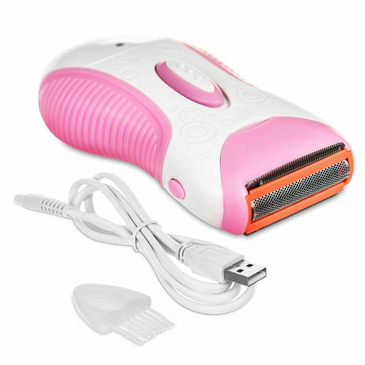 Ladies Shaver Electric Eyebrow  Trimmer Shaper Bikini Legs Hair Remover UK