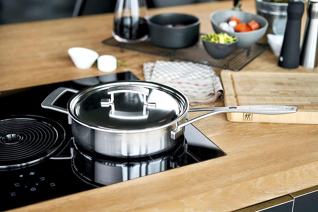 Demeyere Industry 5-Ply 3-qt Stainless Steel Saute Pan