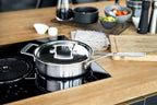 Demeyere Industry 5-Ply 3-qt Stainless Steel Saute Pan