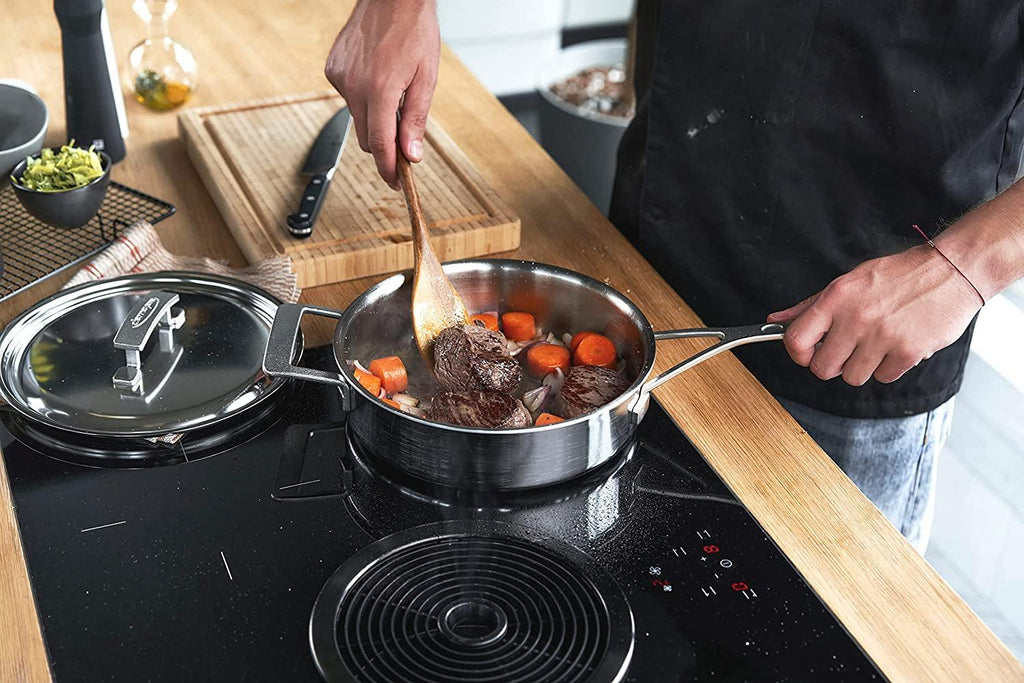 Demeyere Industry 5-Ply 3-qt Stainless Steel Saute Pan