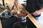 Demeyere Industry 5-Ply 3-qt Stainless Steel Saute Pan
