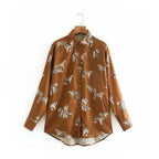 printed elegant longsleeve