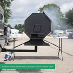 Tailgating Grill, Hitch Mounted Charcoal Grill