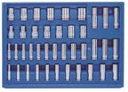 286-Piece Mechanics Tool Set Standard SAE and Metric Combination Polished Chrome vt-10321-6