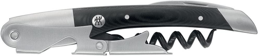 ZWILLING Henckels Sommelier Accessories Classic Waiter's Corkscrew with Micarta Handle, Stainless Steel