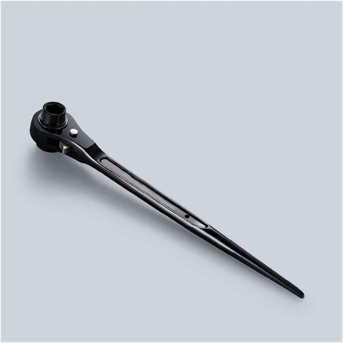 Wrench Allen Wrench Set hex Key Allen Wrench Set Ratchet Wrench with Pointed Tail Universal Head Wrench Sharp End Socket Wrench Adjustable Socket Adapter Hand Tools (Color : 32 34MM)
