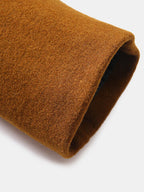 mens woolen double breasted lapel collar british style overcoats