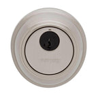 816 Series Satin Nickel Single Cylinder Key Control Deadbolt featuring SmartKey Security