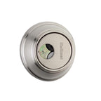 816 Series Satin Nickel Single Cylinder Key Control Deadbolt featuring SmartKey Security
