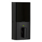 SmartCode 915 Touchscreen Contemporary Matte Black Single Cylinder Electronic Deadbolt Featuring SmartKey Security