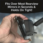 1pc Car Wide Angle Rearview Mirror Curved Interior LarField Of View Inside Mirror Blind Area Auxiliary Mirror