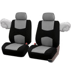 Car Seat Covers, Polyester Pink Purple Gray Black Tan Blue Red Rosy Car Seat Cushion Universal Car Seat Protector Car Decoration Auto Car Accessories