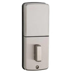 Powerbolt2 Satin Nickel Single Cylinder Electronic Deadbolt Featuring SmartKey Security and Cove PassaKnob