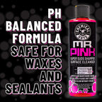 Chemical Guys CWS_402_64QDSW Car Wash &amp; Quick Detailer Bundle - Mr. Pink Foaming Car Wash Soap, 64 fl oz (Half Gallon) + Speed Wipe Sprayable Gloss &amp; Quick Detailer, 16 fl oz (2 Items)