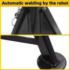 BESTOOL Jack Stands 4 ton 8,000 lbs Capacity with LocSupport Pins Jack Stand, 1 Pair, Black