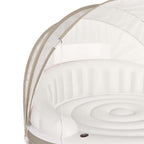Inflatable Canopy Island Float &amp;  Tropical Breeze 6 Person Float