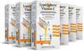 Lypo–Spheric Vitamin C - 6 Cartons (180 Packets) – 1,000 mg Vitamin C & 1,000 mg Essential Phospholipids Per Packet – Liposome Encapsulated for Improved Absorption – 100% Non–GMO
