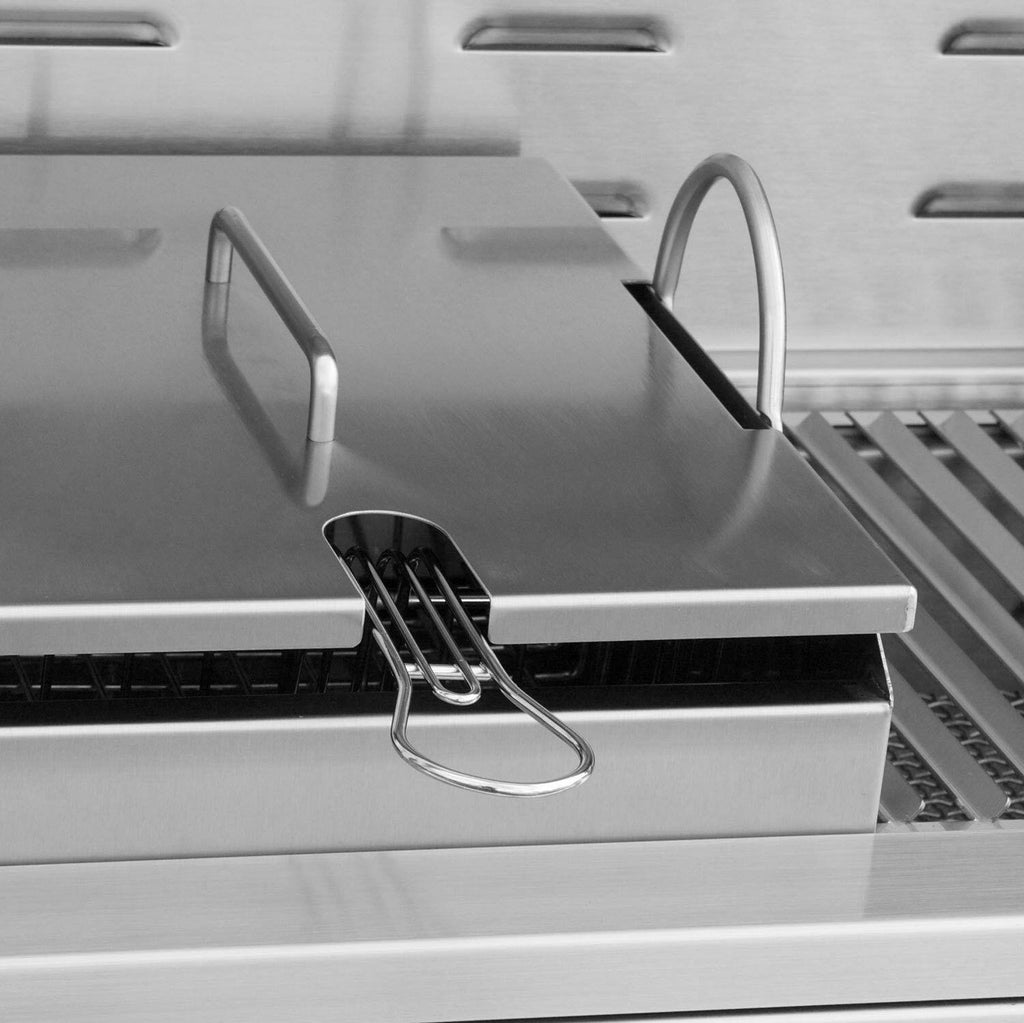 Steel Steamer/Fryer for 30, 36, 42 and 56-Inch Grills