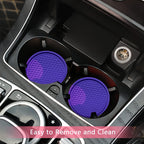 Upgrade Your Car's Interior With 4pcs ZukMi Car Cup Coaster - Anti-Slip &amp; Universal Vehicle Accessories