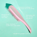 Tangle Teezer The Ultimate Detangling Brush, Dry and Wet Hair Brush Detangler for All Hair Types, Millennial Pink