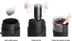 Classic Coffee Grinder Electric, One-Touch Button Spice Grinder, Easy Operation, Durable Stainless Steel Blades Perfect for Espresso, Herbs, Spices, Nuts