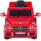 12V Electric Kids Ride On Car Mercedes Benz G65 Licensed Toy W/ RC &amp; Light Red