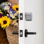 Wi-Fi Smart Lock Silver Single Cylinder Deadbolt